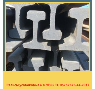 Рельсы усовиковые 6 м УР65 ТС 05757676-44-2017 в Джалал-Абаде